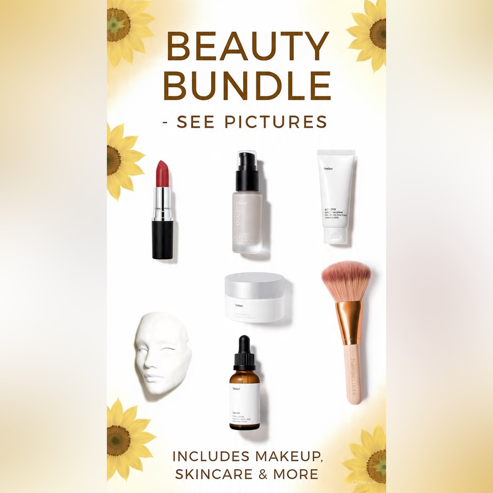 🚨🔜COMING SOON 🚨 🔜 
Beauty Bundle! Makeup, Skincare & Haircare. ALL NEW.